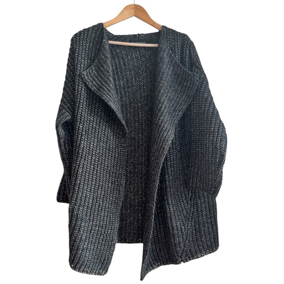Zadig & Voltaire Small Alpaca Blend Kimono Deluxe Knit Open Cardigan Sweater - Picture 1 of 8